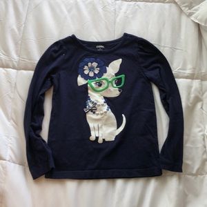 Navy Blue Stylish Dog Shirt
